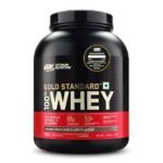Optimum Nutrition (ON) Gold Standard 100% Whey Protein Powder 5 lbs, 2.27 kgs (Double Rich Chocolate), for Muscle Support & Recovery, Vegetarian - Primary Source Whey Isolate